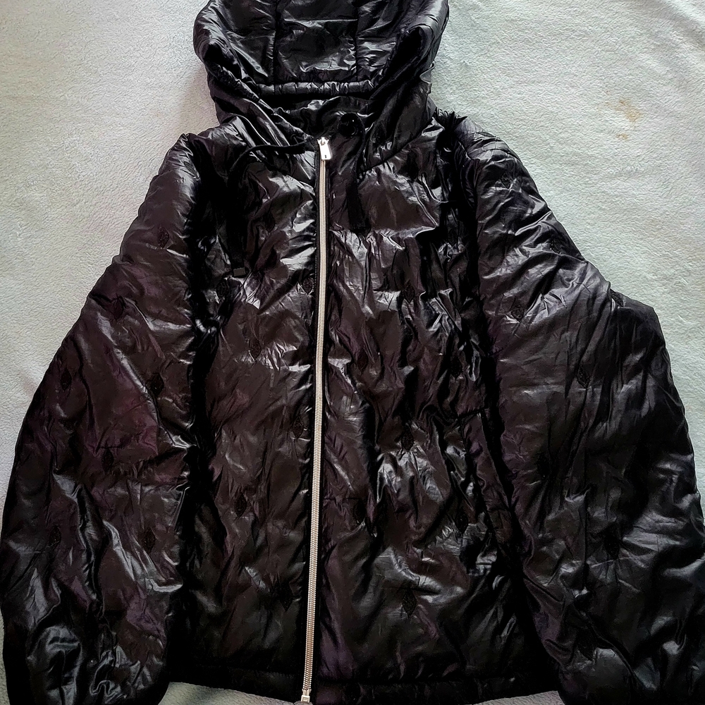 Kenneth Cole New York Black Puffer Jacket